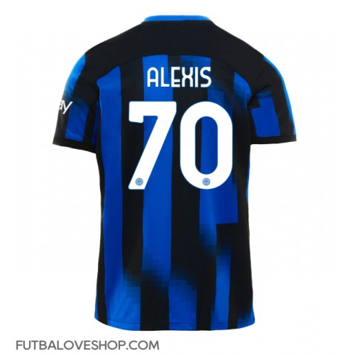 Dres Inter Milan Alexis Sanchez #70 Domáci 2023-24 Krátky Rukáv